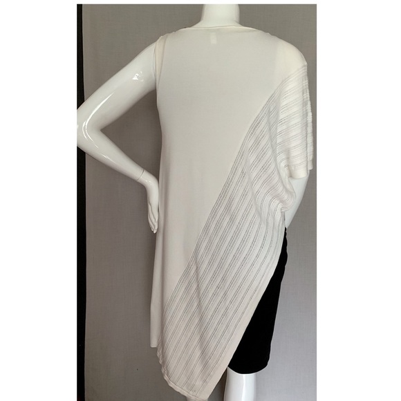 Chico's Traveler's Asymmetrical Poncho Sweater XL - Picture 5 of 8